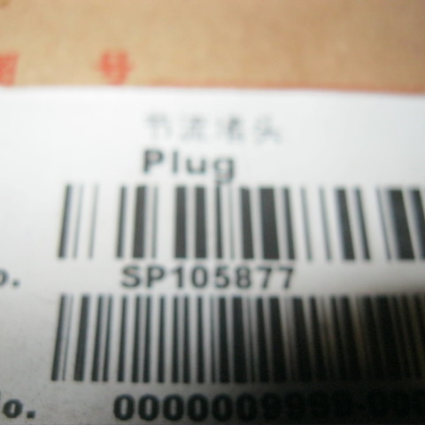 SP105877	ZF.4644306554	Throttle plug